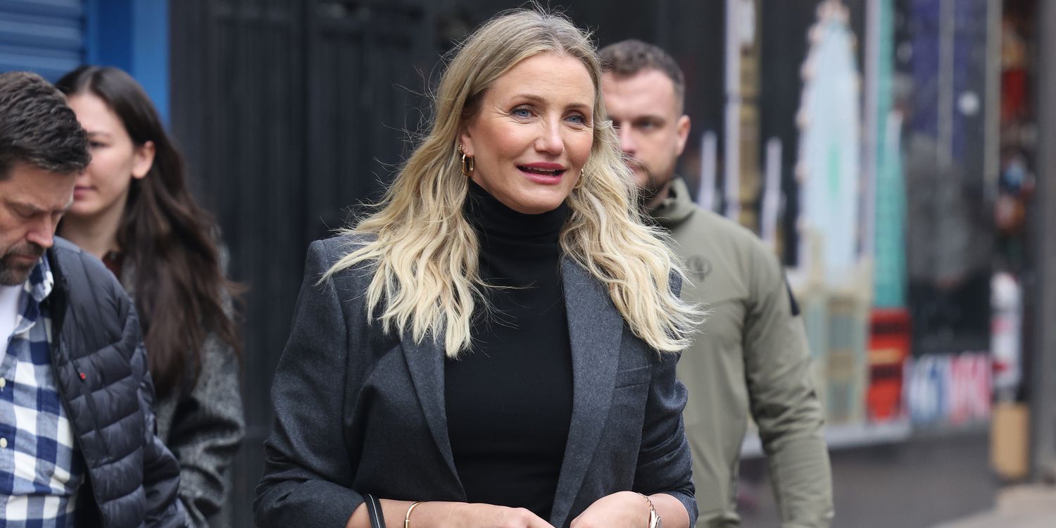 卡梅隆迪亞茲 (Cameron Diaz) 穿的簡約鞋履受到忙碌女孩的認可