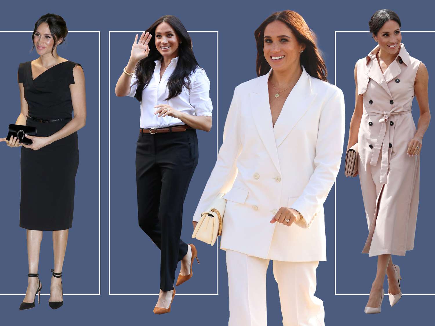 梅根·馬克爾（Meghan Markle）重複穿著這5個主食