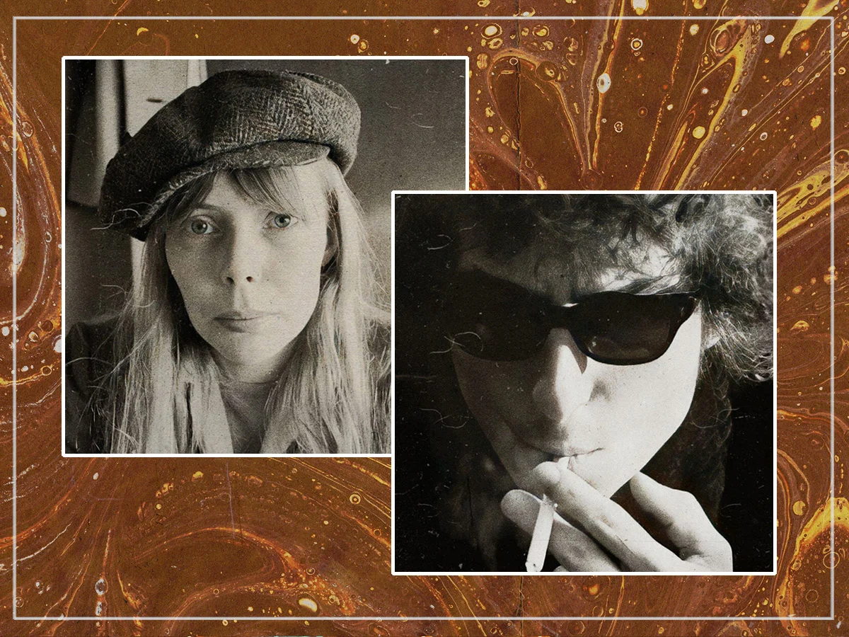 喬尼·米切爾（Joni Mitchell）的歌曲靈感來自保羅·麥卡特尼（Paul McCartney）的鮑勃·迪倫（Bob Dylan）的聊天